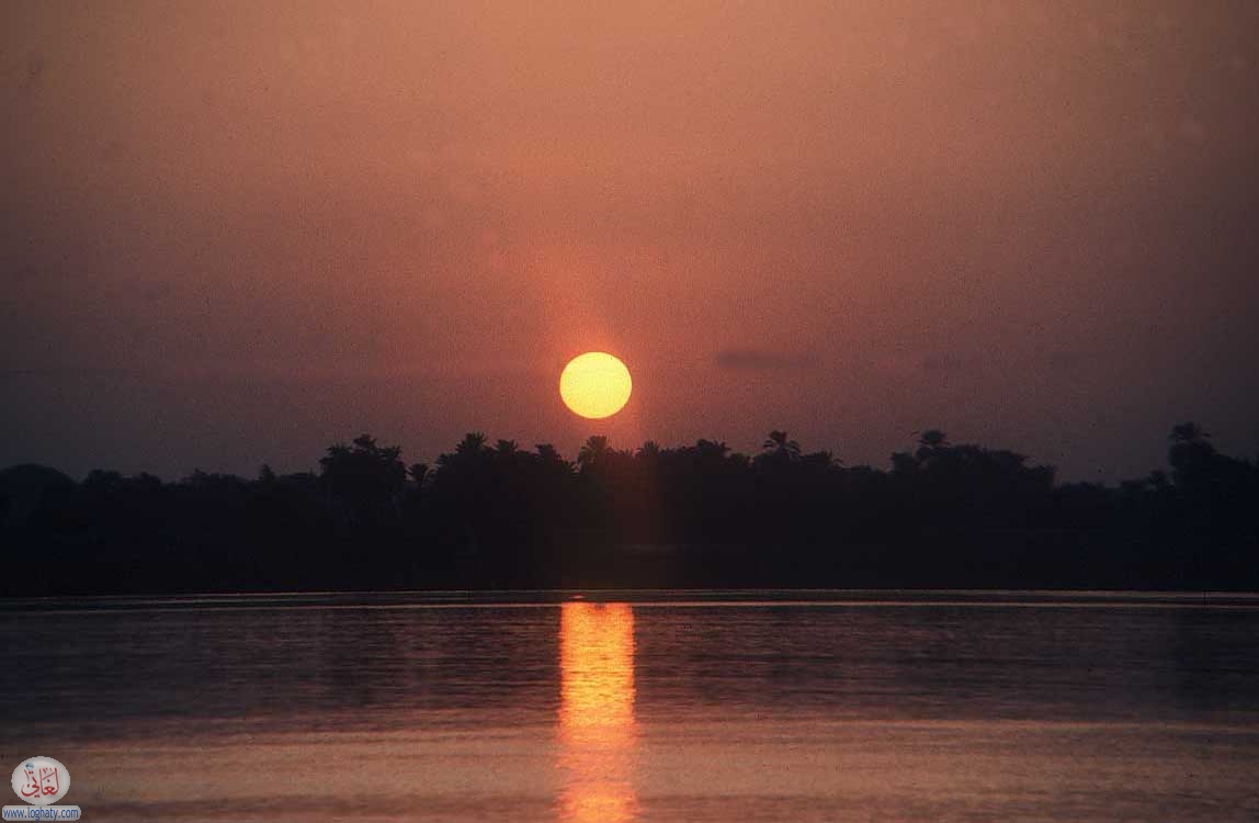 sunset nile