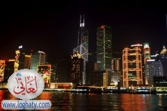 HK Central Harbor Night