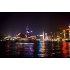 HK Wanchai Harbor Night